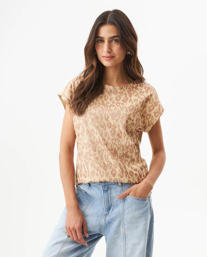 Women's Sleeveless Shirt - Beige - 2