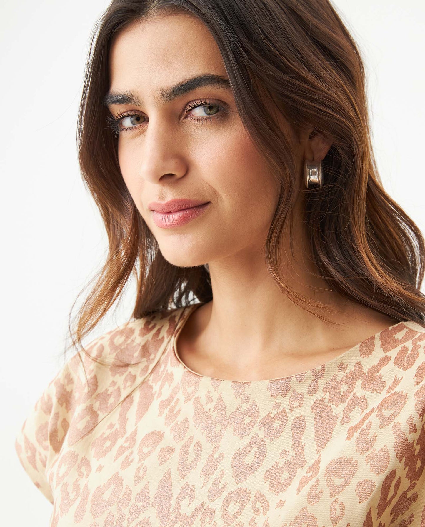 Women's Sleeveless Shirt - Beige - 4