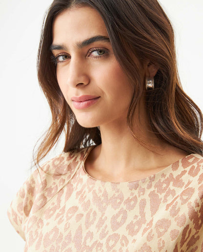 Women's Sleeveless Shirt - Beige - 4