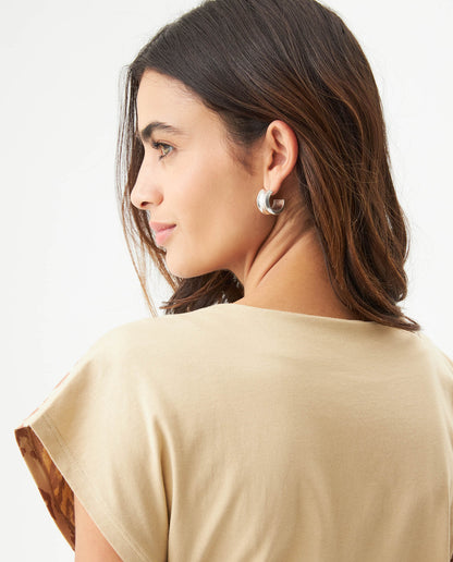 Women's Sleeveless Shirt - Beige - 6