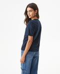 Women's Slim T-shirt in Cotton, Festivity 709G029 - 5