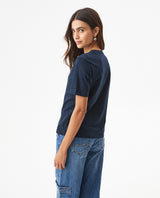 Women's Slim T-shirt in Cotton, Festivity 709G029 - 5