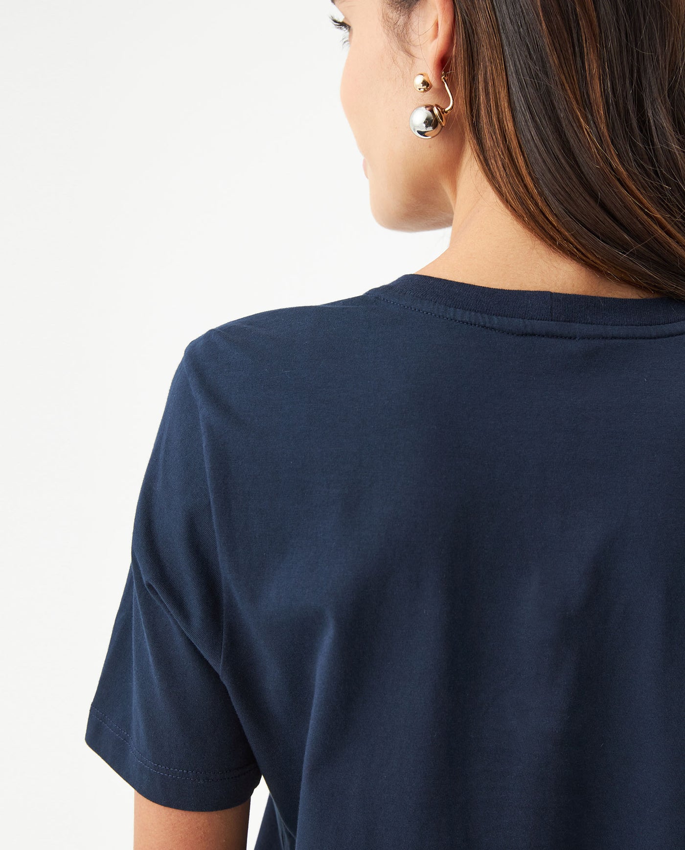 Women's Slim T-shirt in Cotton, Festivity 709G029 - 6
