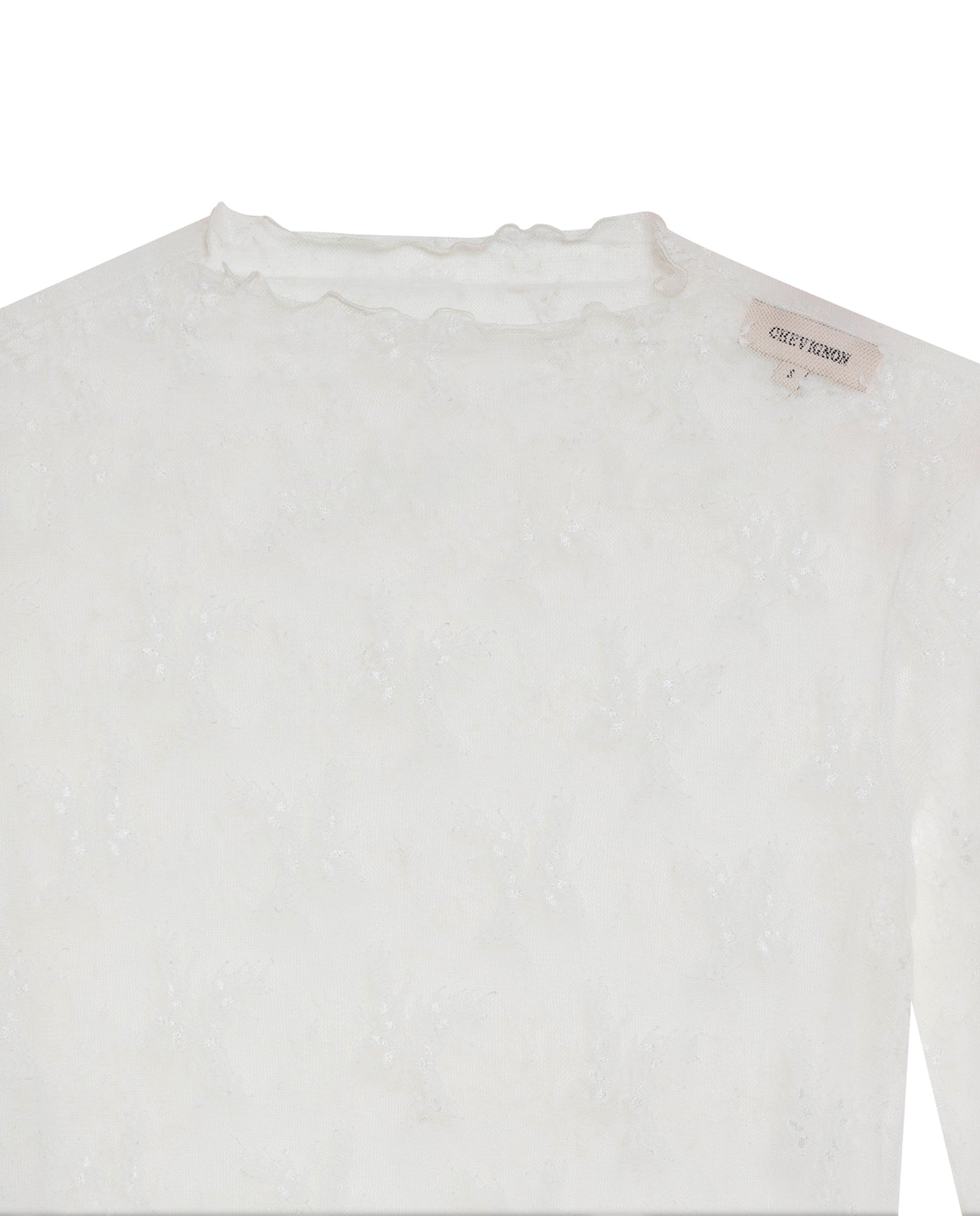 Women's High Neck Long Sleeve T-shirt Slim Fit in Nylon Stretch Blend 709G030 - 7