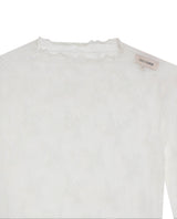 Women's High Neck Long Sleeve T-shirt Slim Fit in Nylon Stretch Blend 709G030 - 7