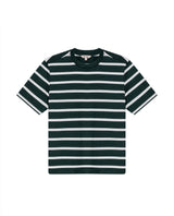 Women's Short Sleeve Striped T-Shirt - Green 709G033 - 2