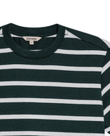 Women's Short Sleeve Striped T-Shirt - Green 709G033 - 7