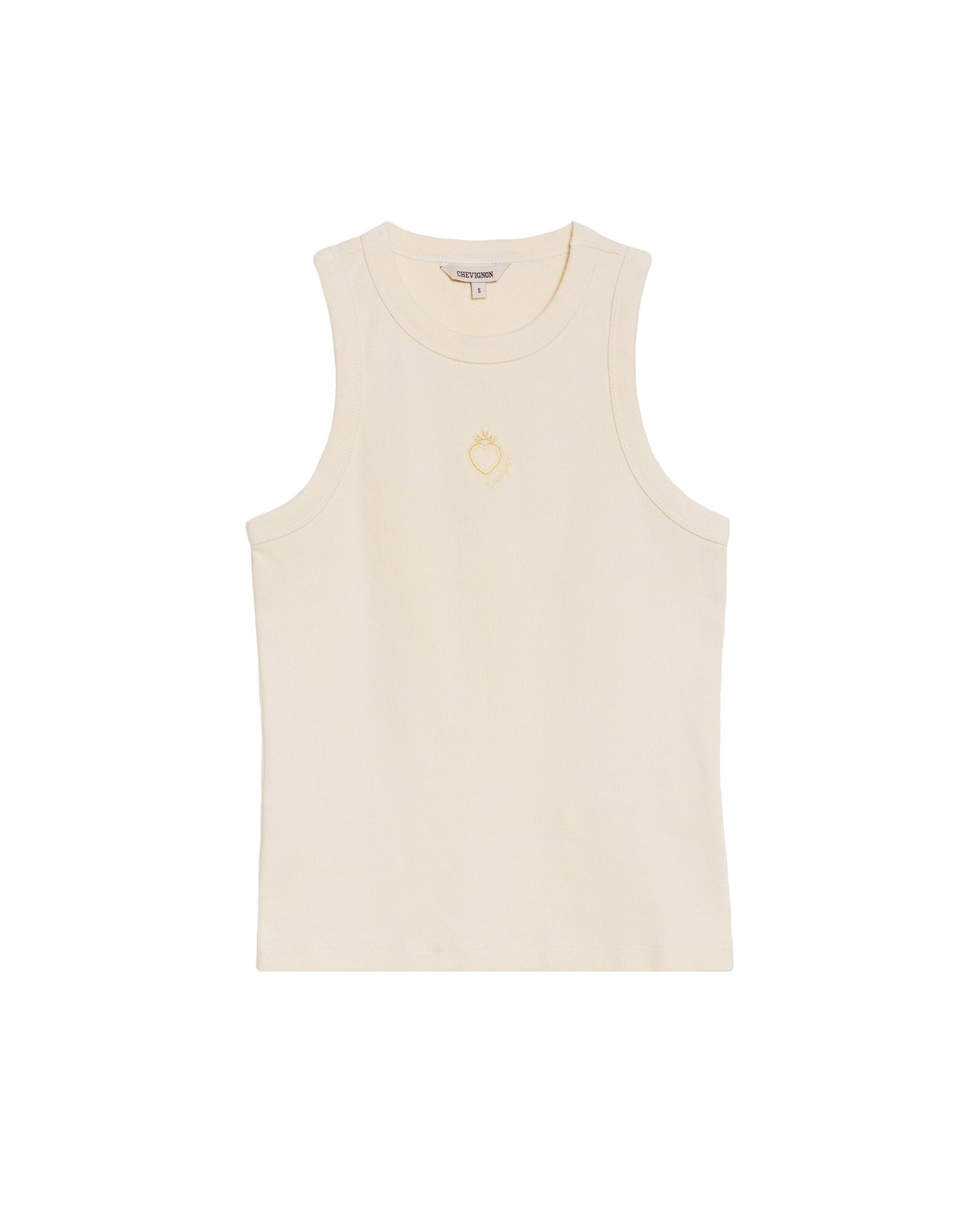 Women's Sleeveless Tank Top - Yellow - 1