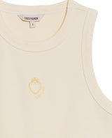 Women's Sleeveless Tank Top - Yellow 709G039 - 7