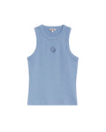 Women's Sleeveless Tank Top - Blue 709G039 - 2