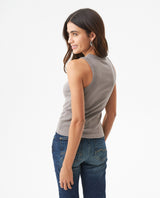 Women's Sleeveless Tank Top - Gray 709G039 - 5