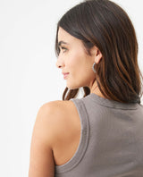 Women's Sleeveless Tank Top - Gray 709G039 - 6