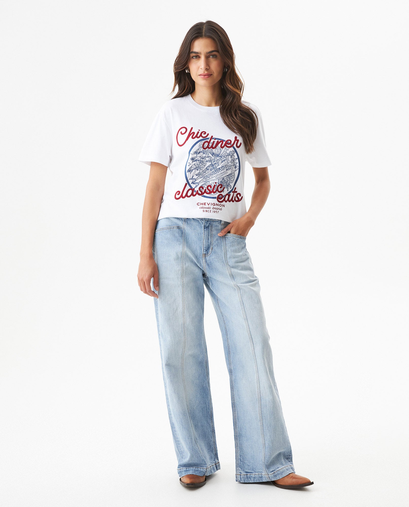 Camiseta Manga Corta para Mujer - White 63_709G042_BLA110601_4