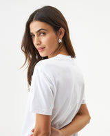 Camiseta Manga Corta para Mujer - White 63_709G042_BLA110601_7