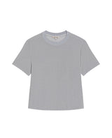 Women's Lurex Thread Oversized Fit T-shirt in Nylon-Modal Blend, Finery 709G043 - 2