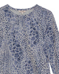 Women's Lurex Thread Long Sleeve Slim Fit T-shirt in Polyester Blend 709G044 - 7
