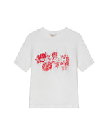Women's Stone Accent Print Slim Fit T-shirt in Cotton, Luxe 709G045 - 2