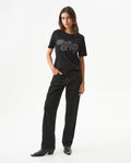 Women's Stone Accent Print Slim Fit T-shirt in Cotton, Luxe 709G045 - 3