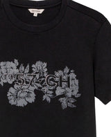 Women's Stone Accent Print Slim Fit T-shirt in Cotton, Luxe 709G045 - 7