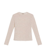 Women's Blouse, Long Sleeve See-Through - Raw 709G047 - 2