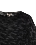 Women's Long Sleeve See-through Top - Black 709G048 - 7