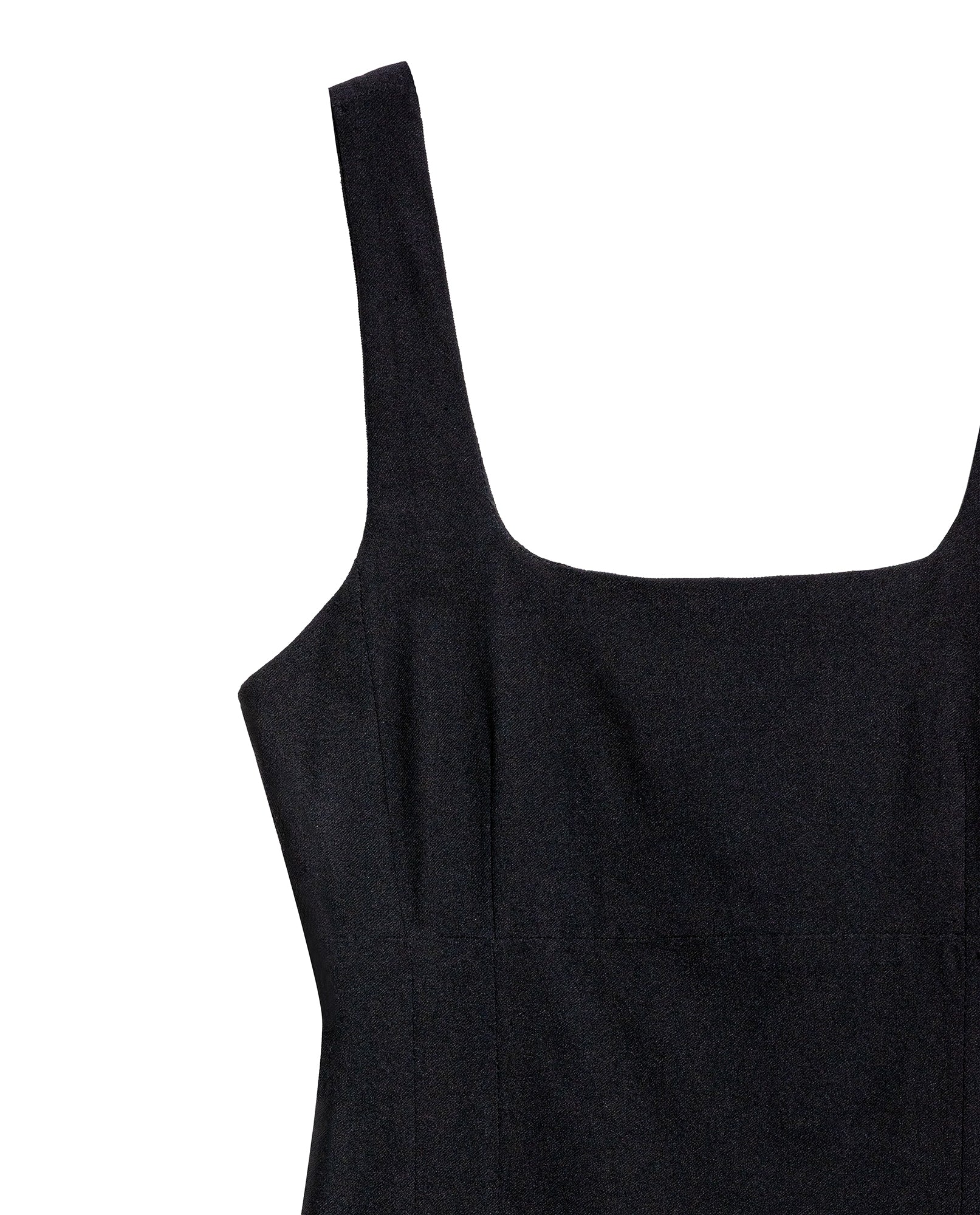 Women's Square Neck Fitted Top in Rayon-Nylon Blend, Journey 709G055 - 7