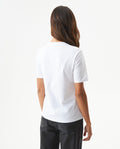 Women's Racing Stone Accent Slim T-shirt in Cotton, Nocturne - 5