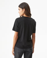 Women's Racing Embroidered Oversized T-shirt in Cotton, Plaza - 5