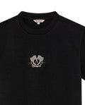 Women's Racing Embroidered Oversized T-shirt in Cotton, Plaza - 7