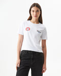 Women's Racing Print Slim Fit T-shirt in Cotton, Sparkle - 2