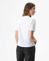 Women's Racing Print Slim Fit T-shirt in Cotton, Sparkle - 5