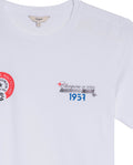 Women's Racing Print Slim Fit T-shirt in Cotton, Sparkle - 7