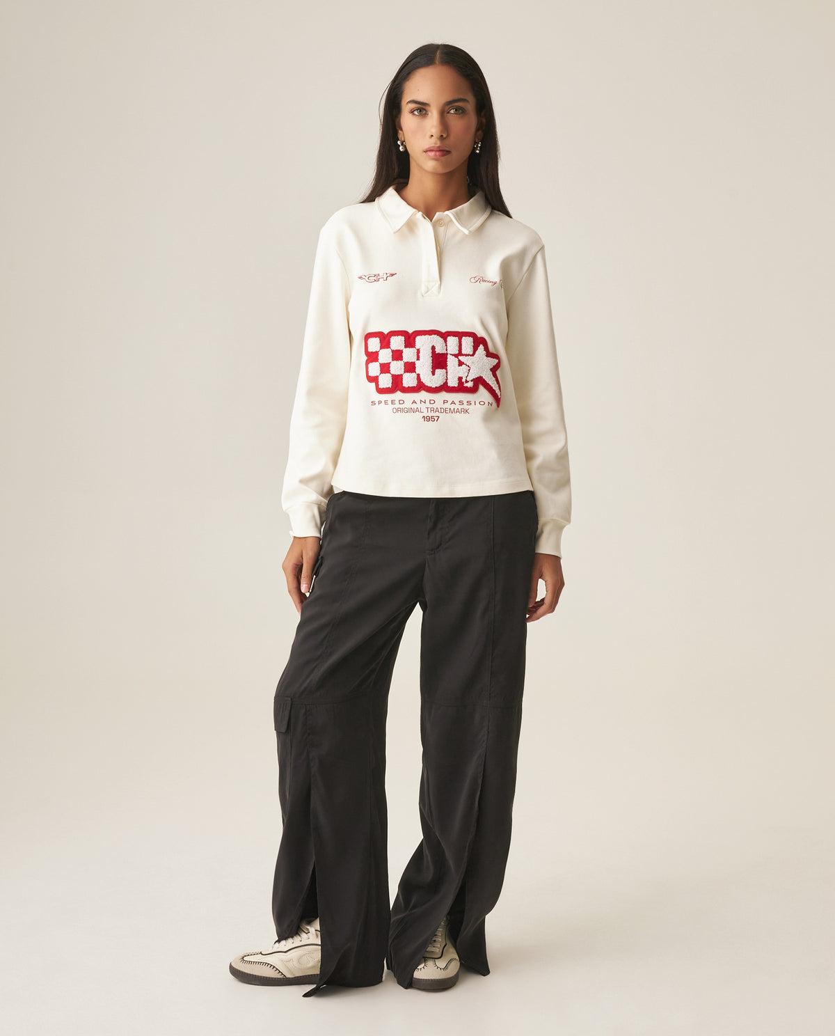 Women´s Oversized Graphic Shirt - Raw 63_709H903_CRU110606_0