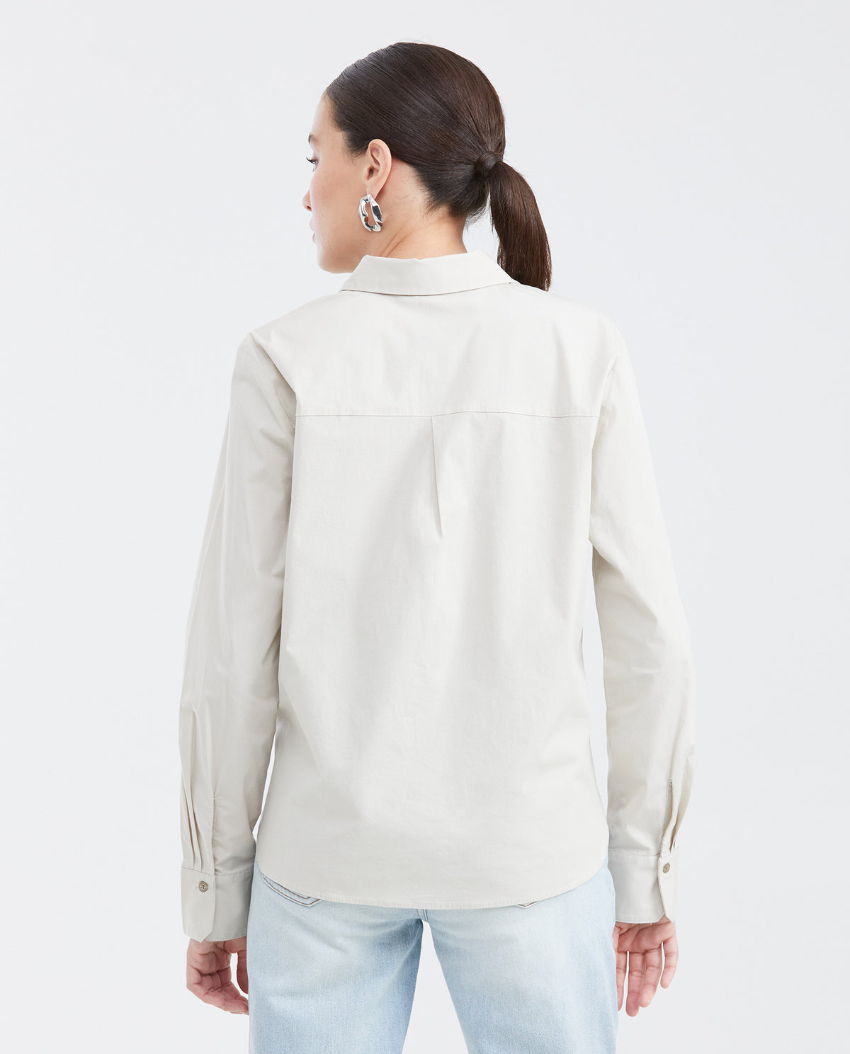 Women´s Cotton Shirt - Raw 63_711G000_CRU141106_5
