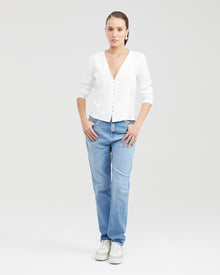 EMBROIDERY LONGSLEEVE BLOUSE