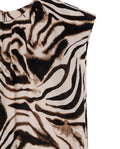 Womens Blouse Straight Silhouette Viscose–Rayon Print - Raw 63_711H018_CRU114302_8