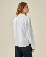 Womens Relaxed Fit Cotton Stretch Shirt - Blue 63_711H701_AZU144206_6