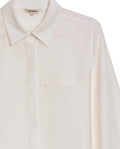 Womens Linen Blend Textured Shirt - White 63_711H711_BLA110601_8