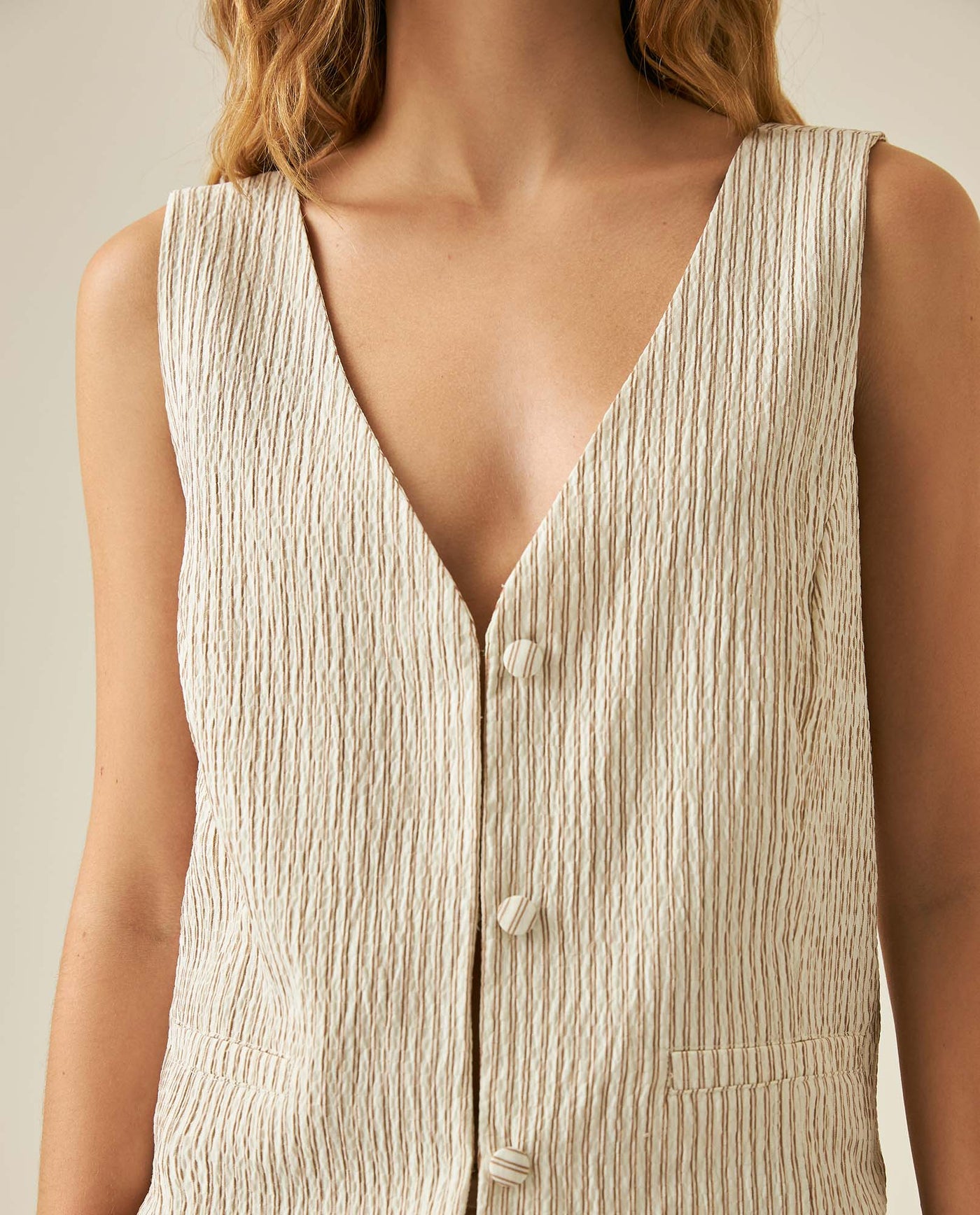 Womens Striped Cross-Back Vest - Yellow 63_711H715_AMA120815_5