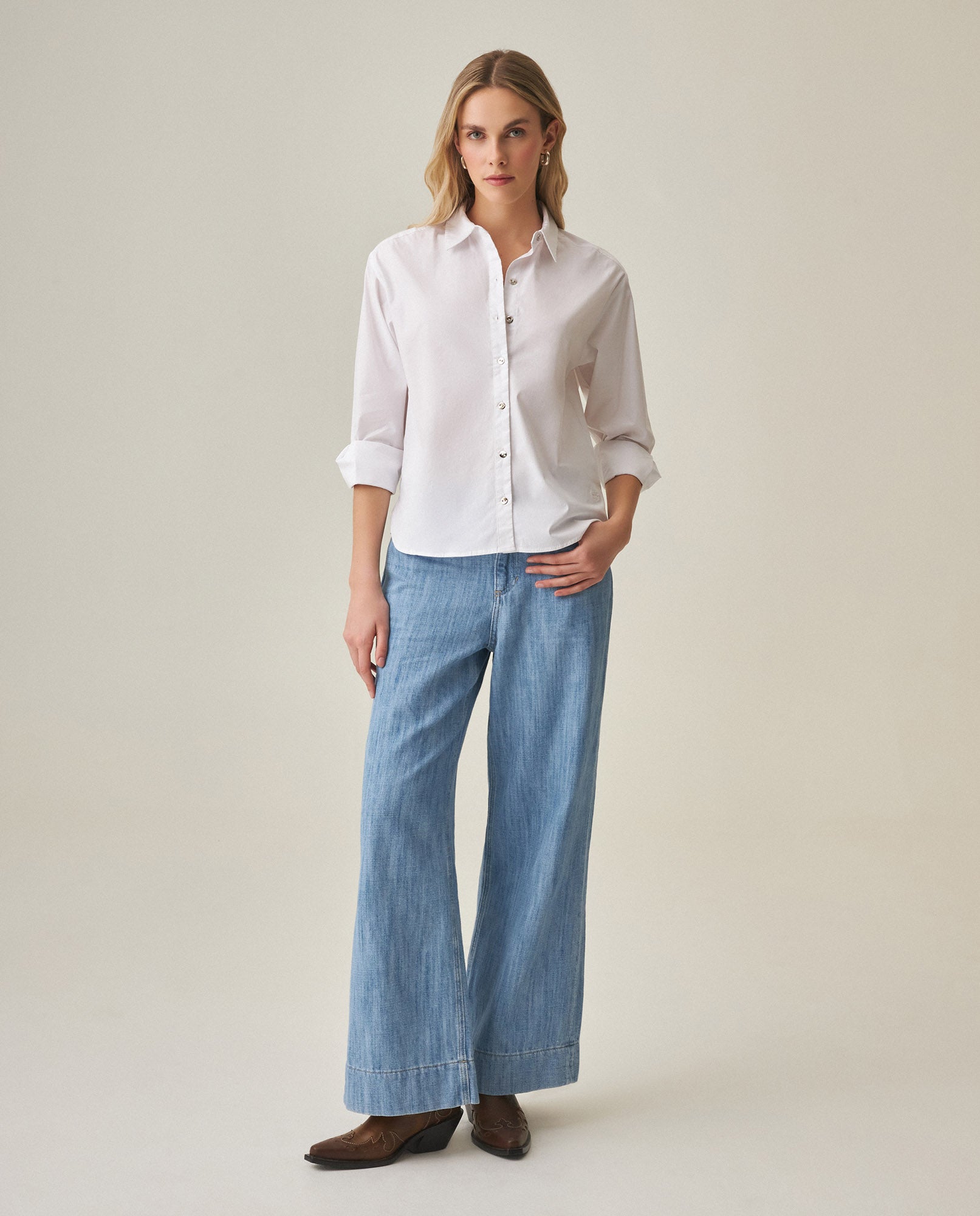 Women´s Straight Fit Shirt - White 63_712H000_BLA110601_0