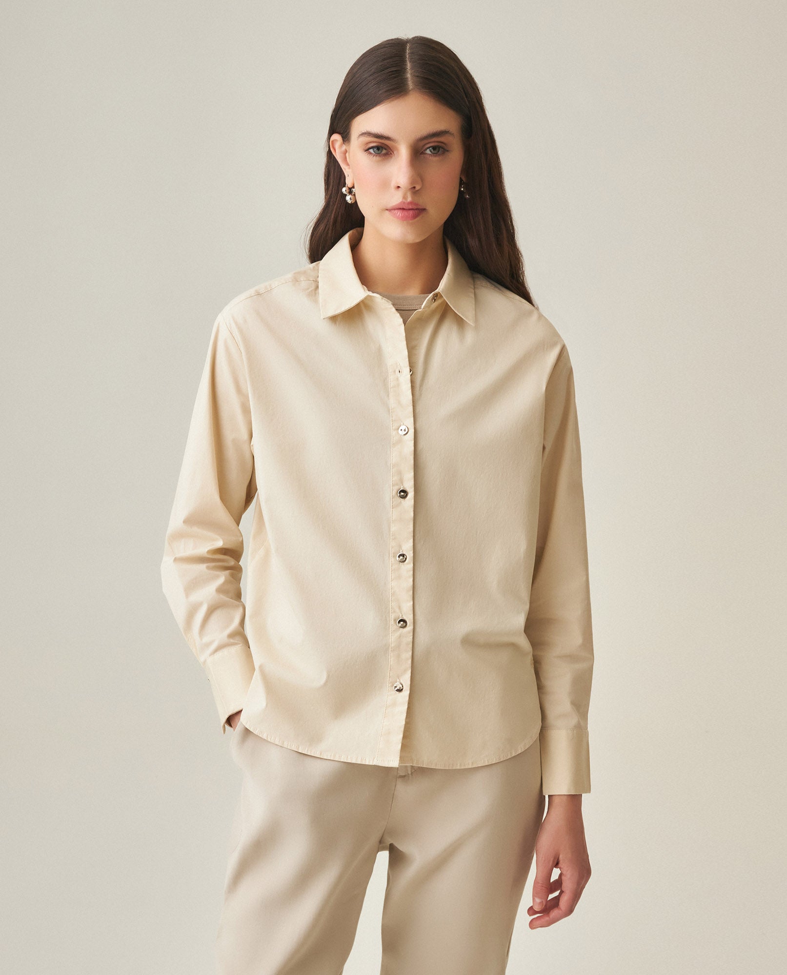Women´s Straight Fit Shirt - Raw 63_712H000_CRU120908_0