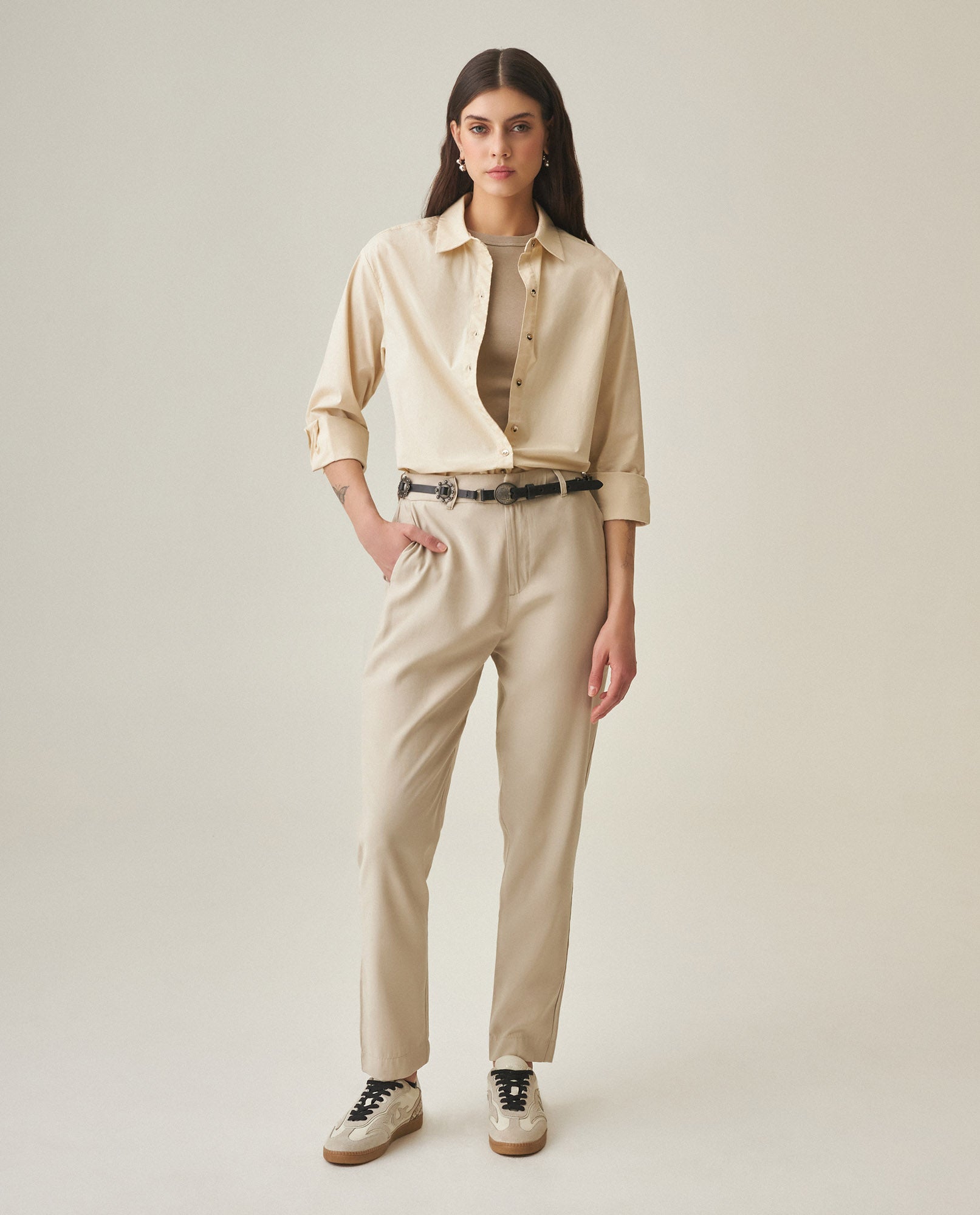 Women´s Straight Fit Shirt - Raw 63_712H000_CRU120908_3