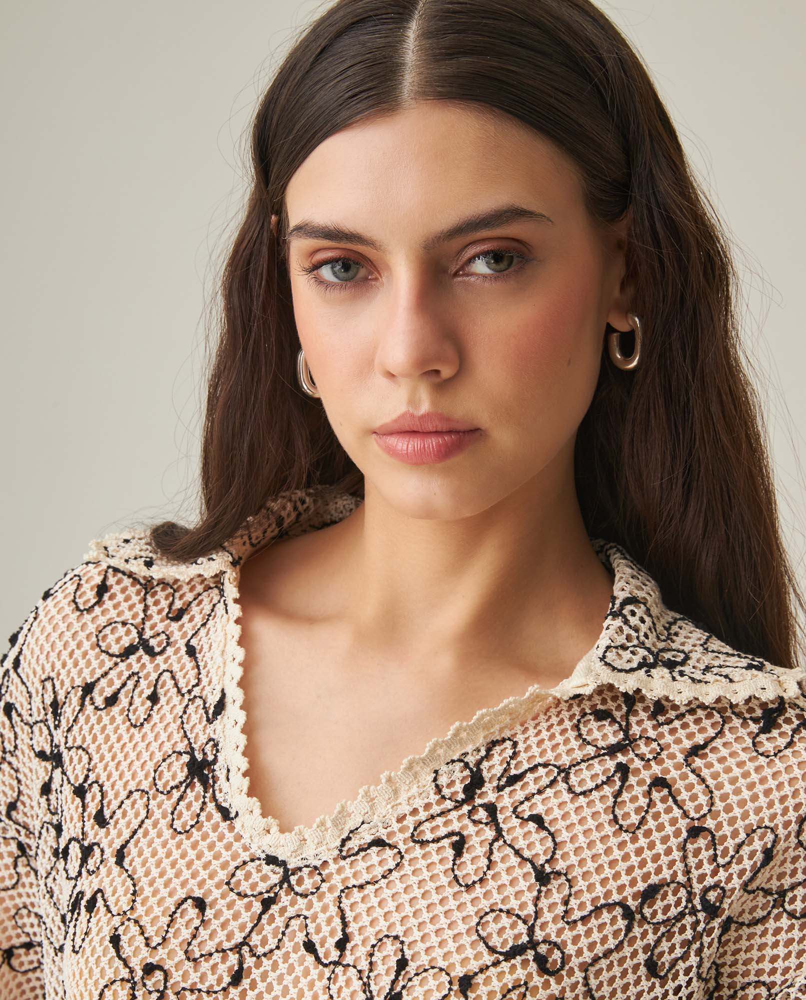 Women´s Relaxed Blouse - Raw 63_712H002_CRU110606_5