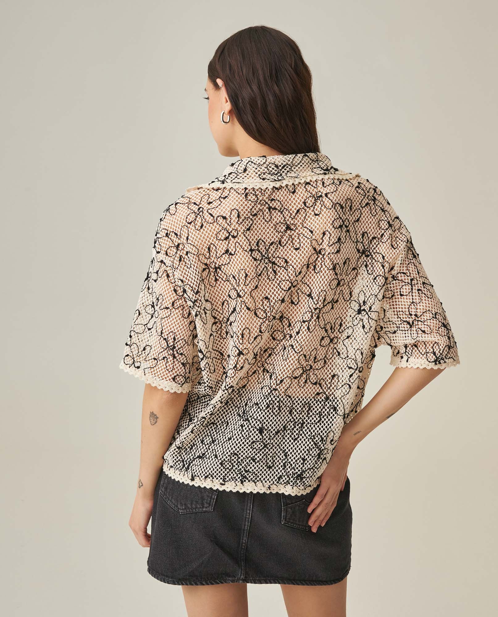 Women´s Relaxed Blouse - Raw 63_712H002_CRU110606_6