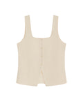 Women´s Linen Blouse - Yellow 63_712H008_AMA120815_4