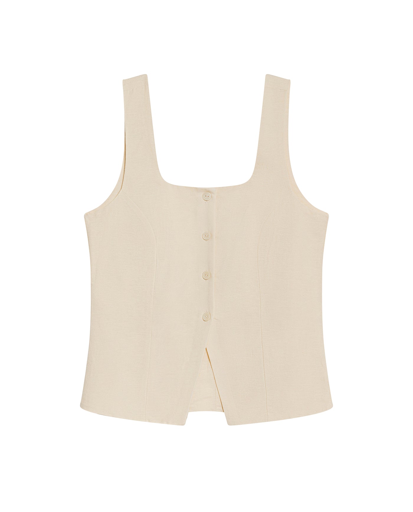 Women´s Linen Blouse - Yellow 63_712H008_AMA120815_4
