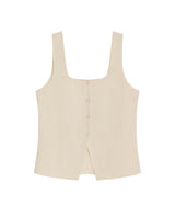 Women´s Linen Blouse - Yellow 63_712H008_AMA120815_4