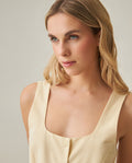Women´s Linen Blouse - Yellow 63_712H008_AMA120815_5
