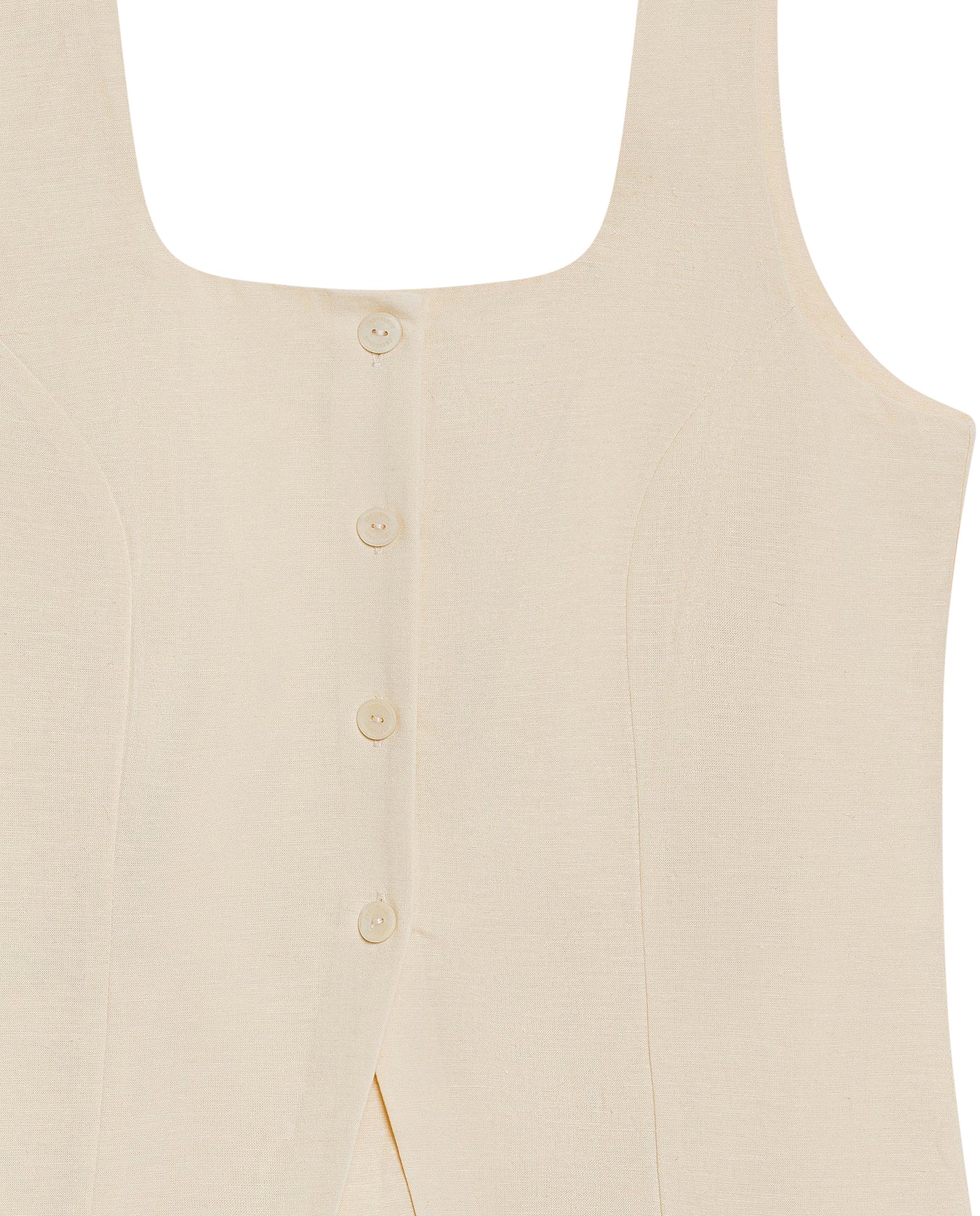 Women´s Linen Blouse - Yellow 63_712H008_AMA120815_8