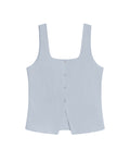 Women´s Linen Blouse - Blue 63_712H008_AZU134111_4